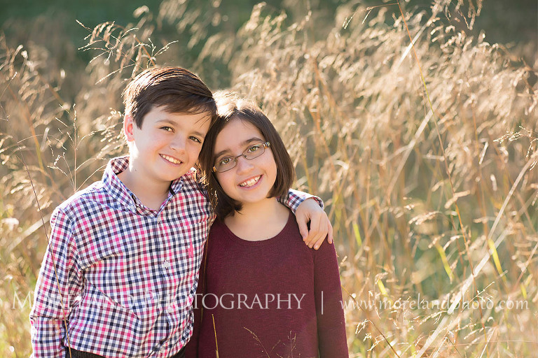 Brother and sister in tall grass smiling, Twin Portraits, Child Portraits, Atlanta Photgraphy, Lifestyle photography, Moreland Photography, Roswell Portraits, twins, tall grass, brother, sister,
