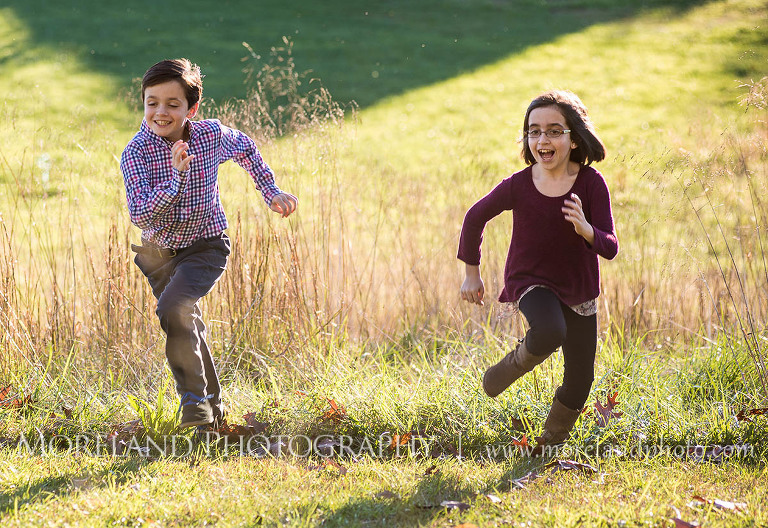Brother and sister running in grass while laughing, Twin Portraits, Child Portraits, Atlanta Photgraphy, Lifestyle photography, Moreland Photography, Roswell Portraits, twins, tall grass, brother, sister,