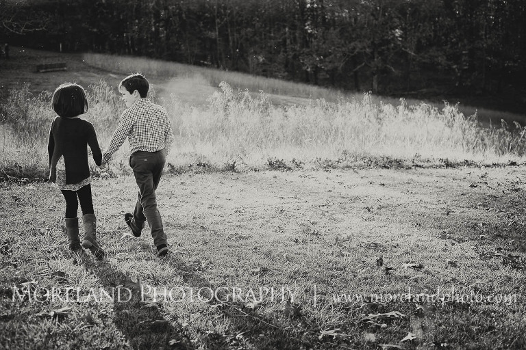 Brother and sister walking away, Twin Portraits, Child Portraits, Atlanta Photgraphy, Lifestyle photography, Moreland Photography, Roswell Portraits, twins, tall grass, brother, sister,
