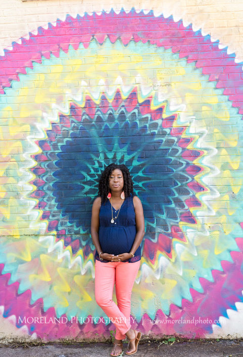 Atlanta Maternity, Urban Maternity, Kroggs Street Maternity, Atlanta Newborn Photography, Maternity Photographer Atlanta, Graffiti art, Atlanta Skyline