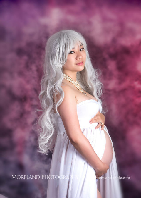 Moreland Photography, Maternity Photographer Atlanta, Role Play Maternity, Studio Maternity Photography, Anime Maternity