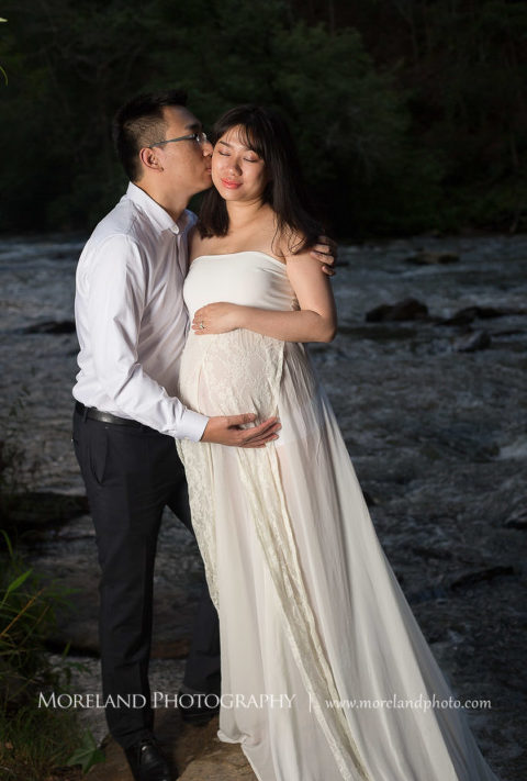 Maternity Photography Atlanta, Johns Creek Maternity Photographer, Garden Maternity, Water Maternity, 